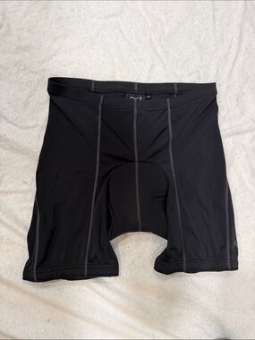 Fox Black Athletic Biker Shorts with Padding